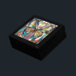 Stained Glass Butterfly Gift Box<br><div class="desc">This stained glass butterfly design is perfect for those who lover butterflies.</div>