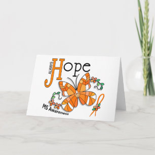 Stained Glass Butterfly MS Card