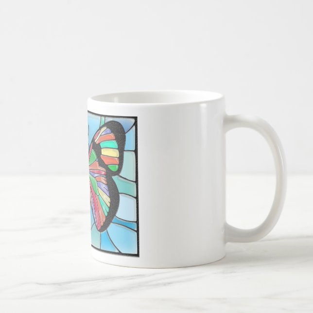 Stained-glass Butterly Mug (Right)