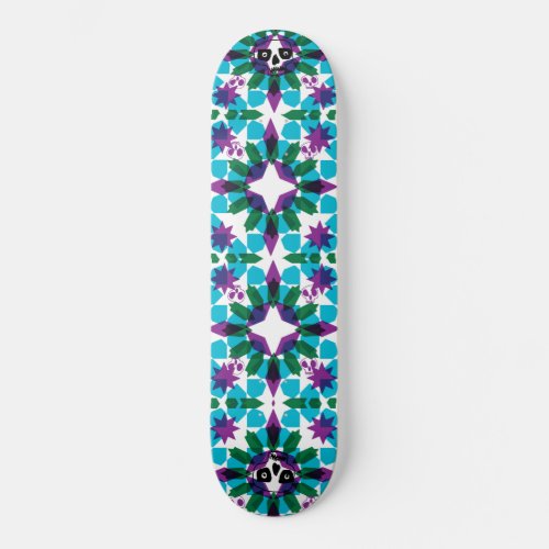 Stained Glass by Keren Richter Skateboard Deck