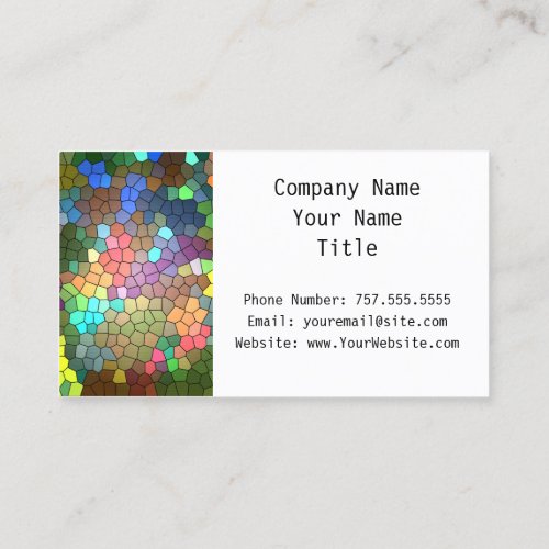 Stained Glass by Shirley Taylor Business Card