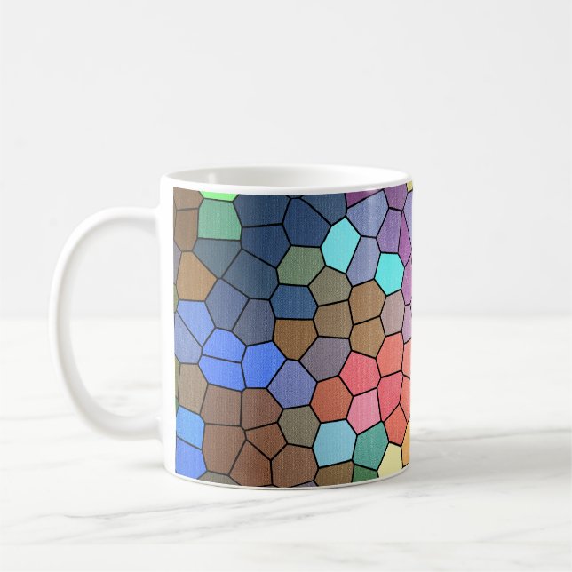 Stained Glass by Shirley Taylor Coffee Mug (Left)