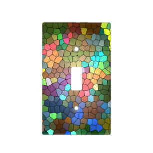 Stained Glass by Shirley Taylor Light Switch Cover