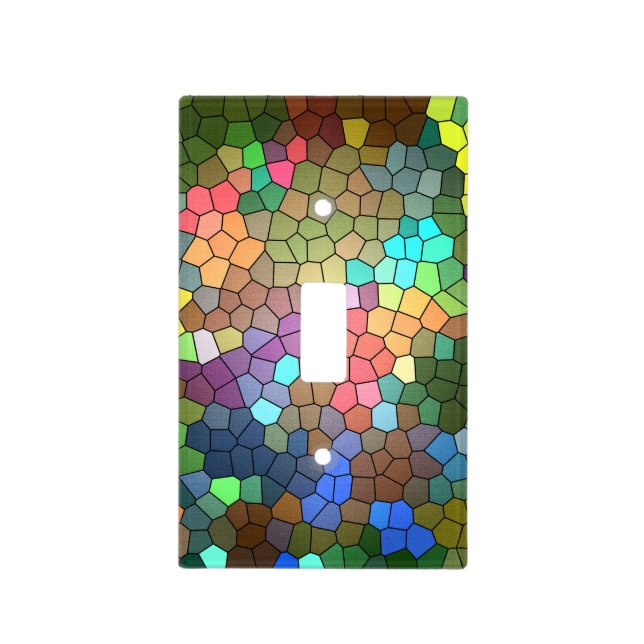 Stained Glass by Shirley Taylor Light Switch Cover (Front)