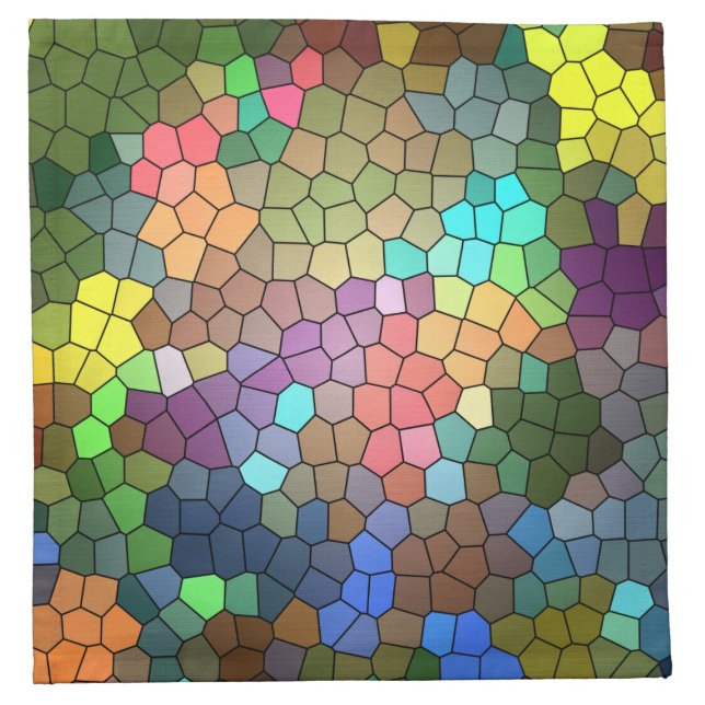 Stained Glass by Shirley Taylor Napkin (Front)