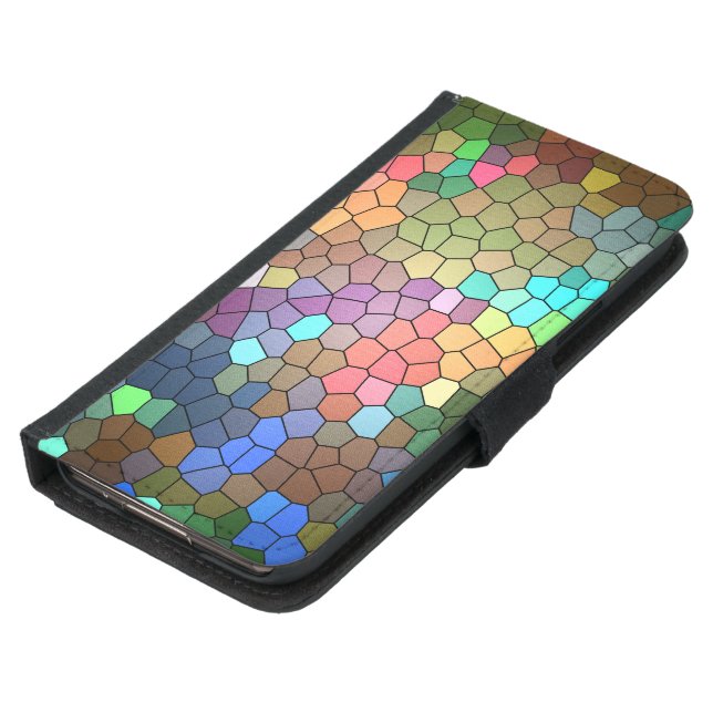 Stained Glass by Shirley Taylor Samsung Galaxy Wallet Case (Bottom)