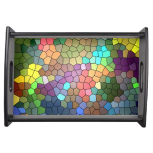 Stained Glass by Shirley Taylor Serving Tray