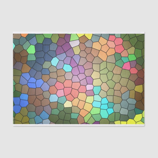 Stained Glass by Shirley Taylor Tissue Paper (Front)