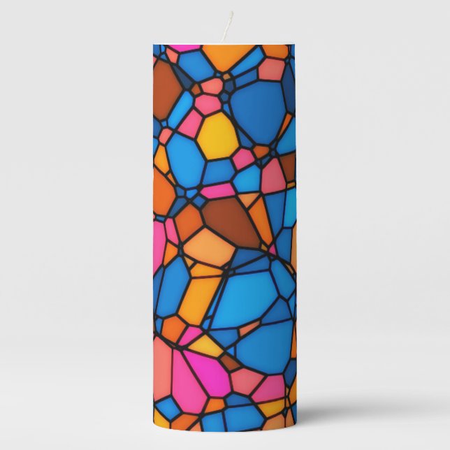 Stained Glass Candle (Front)