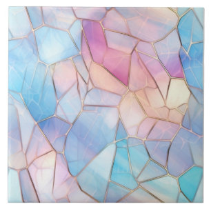 Stained Glass Ceramic Tile