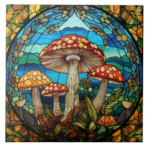 Stained Glass Ceramic Tile