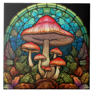 Stained Glass Ceramic Tile