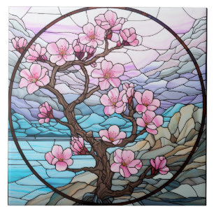  Stained Glass  Ceramic Tile