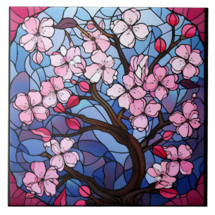  Stained Glass  Ceramic Tile