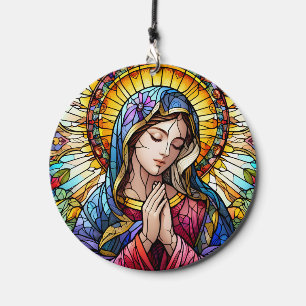 Stained Glass Christianity Wind Chime