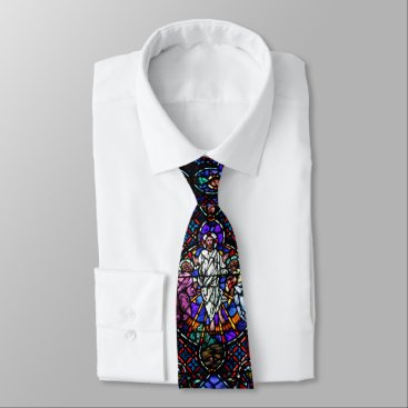 Stained Glass Church Windows Tie