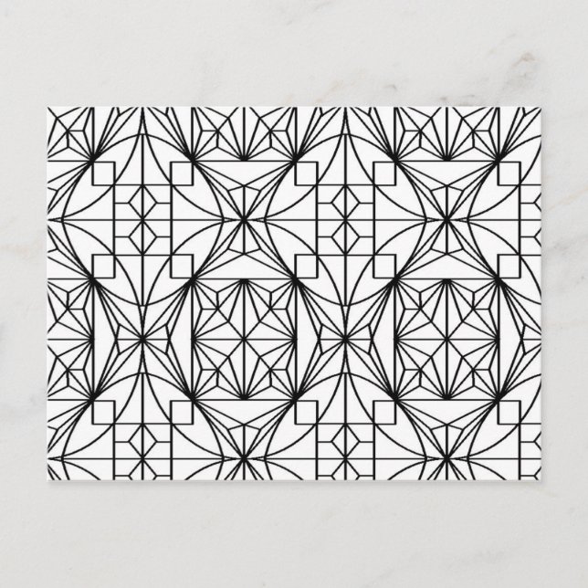 Stained glass color your card (Front)