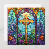 Stained Glass Cross  (Front/Back)