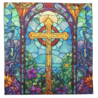 Stained Glass Cross