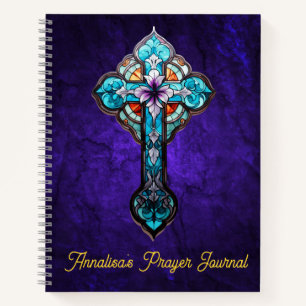Stained Glass Cross Prayer Journal