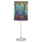 Stained Glass Cross  Table Lamp (Right)