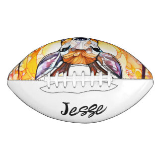 Stained Glass Deer Football