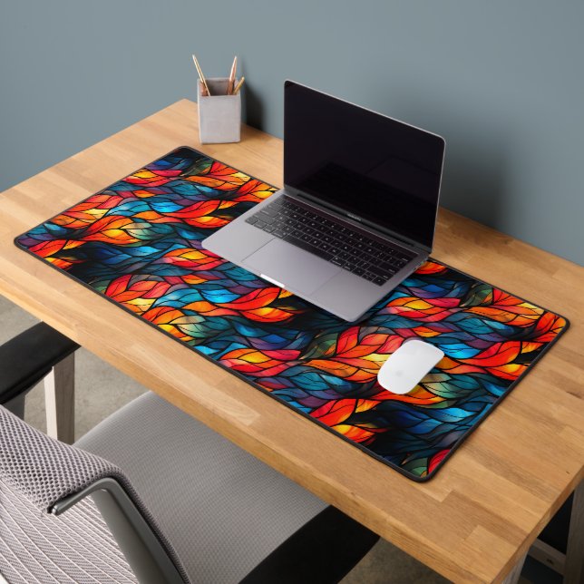 Stained Glass Design Desk Mat (Office 2)