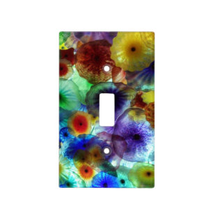 Stained Glass designs Light Switch Covers custom