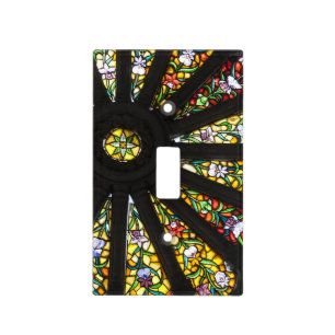 Stained Glass detail 2 Light Switch Cover