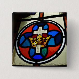 Stained Glass detail Button