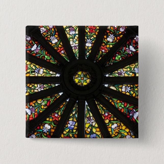 Stained Glass detail Button (Front)