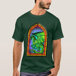 Stained Glass Dragon T-Shirt