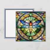 Stained Glass Dragonfly (Front/Back)