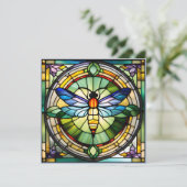 Stained Glass Dragonfly (Standing Front)