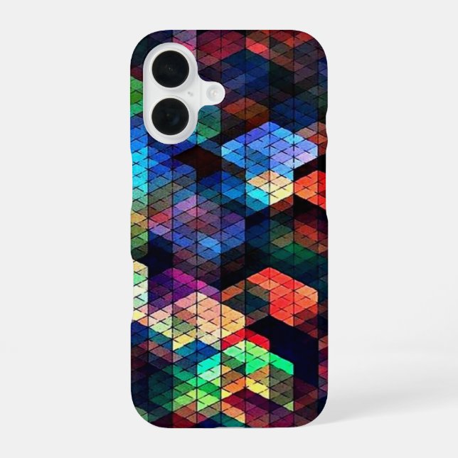 Stained Glass Effect Iphone Case (Back)
