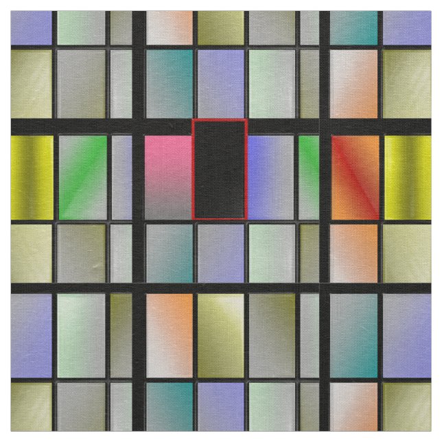 stained glass fabric (Swatch)