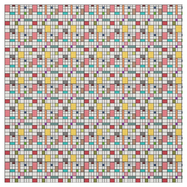 Stained Glass  Fabric (Swatch)