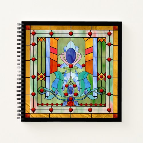 Stained Glass Fantasy Notebook