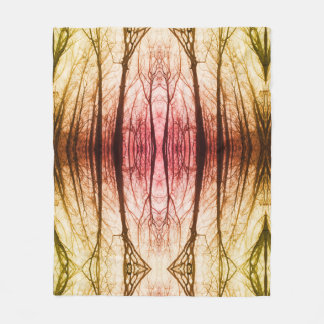 Stained Glass Fleece Blanket