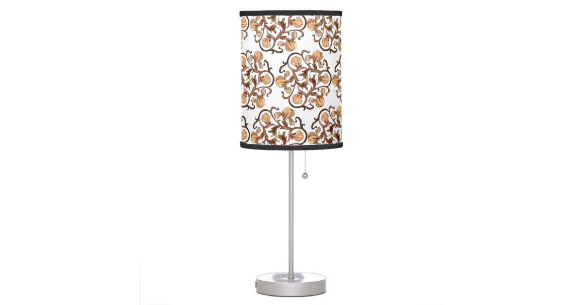 Stained Glass Flower Design - Standing Lamp 1 | Zazzle