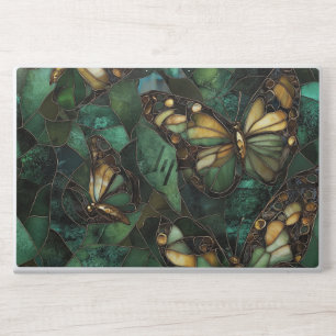 Stained Glass Garden Butterfly Dreams HP Laptop Skin
