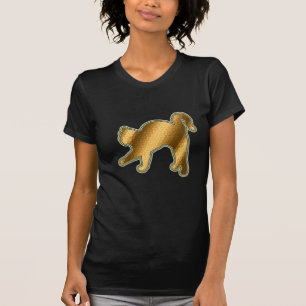 Stained Glass Gold Cat T-Shirt