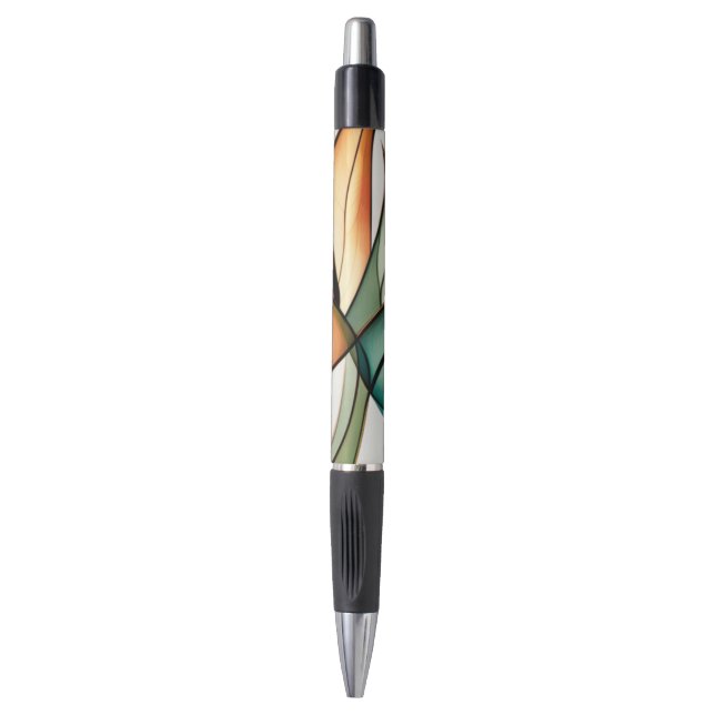 Stained-Glass Grass Pen (Front Vertical)