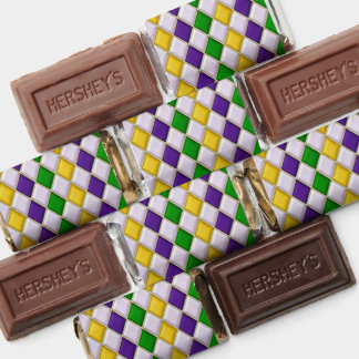 Stained Glass Harlequin Hershey's Miniatures