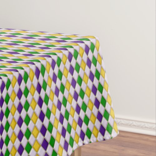 Stained Glass Harlequin Tablecloth