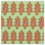 Stained Glass Holiday Christmas Tree Cookie Fabric