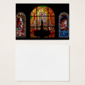 stained glass jesus (Front & Back)