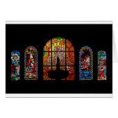 stained glass jesus (Front Horizontal)