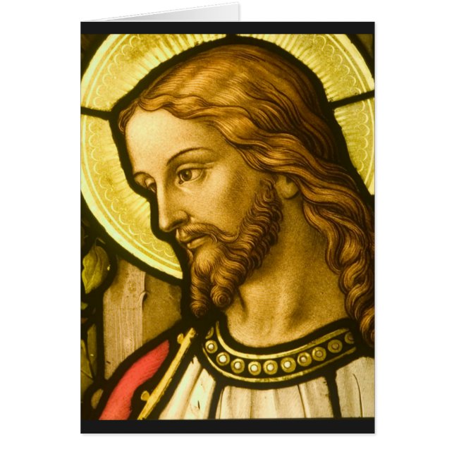 Stained Glass Jesus Christ (Front)