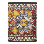Stained Glass Kazakh Rug Lamp Shade (Right)